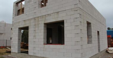 Кладка газобетонных блоков